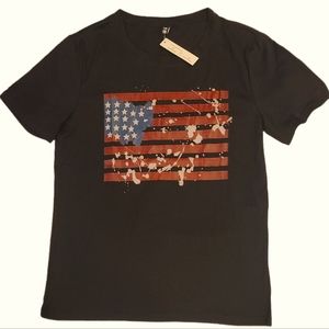 Unisex American Flag Patriotic T-Shirt